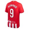 Original Fußballtrikot Atlético Madrid Memphis 9 Heimtrikot 2023-24 Für Herren